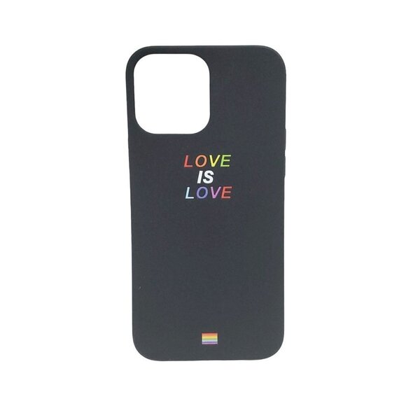 Love Is Love iphone 13 Pro Max Phone Case Black - Picture 1 of 2